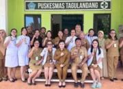 Bupati Sitaro Tinjau Faskes di Tagulandang Pastikan Layanan Kesehatan Tetap Jalan