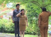 Pimpin Apel Perdana Juli, Bupati Sitaro Tegaskan Disiplin dan Integritas ASN
