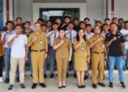 Bupati Sitaro Lepas Kontingen Sepak Bola Pelajar ke Piala Gubernur Sulut 2025