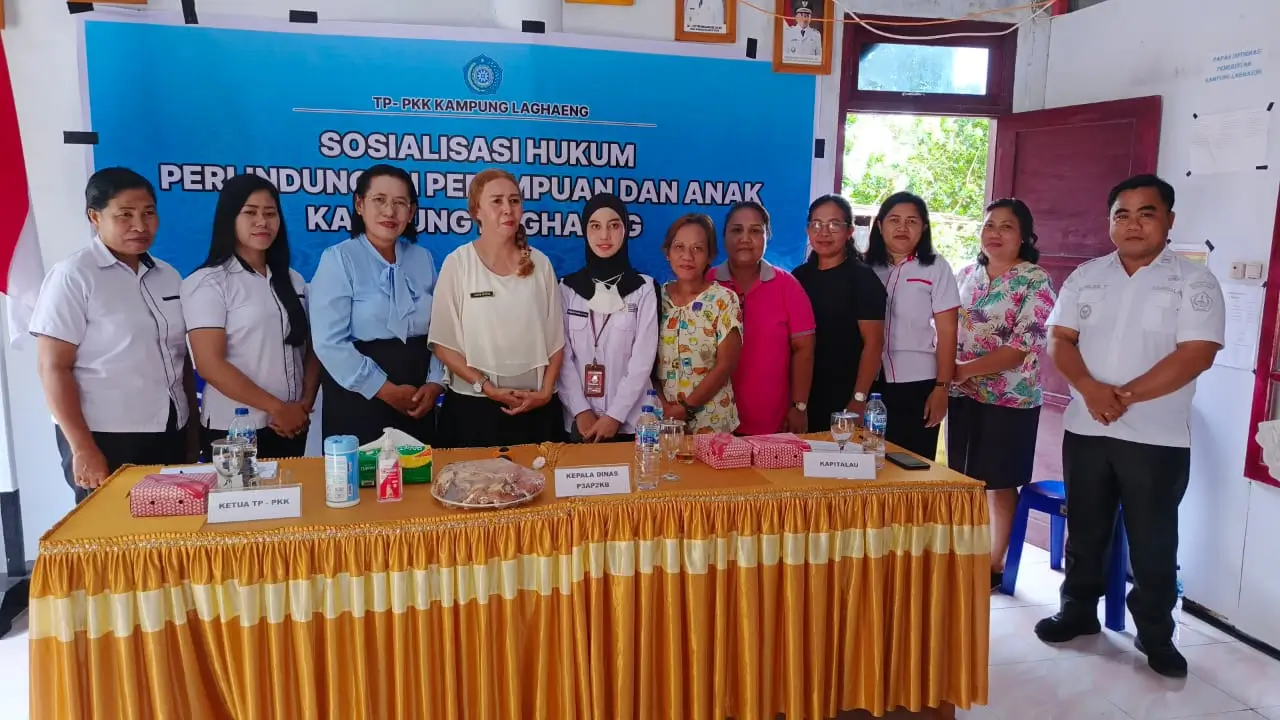 Sosialisasi Hukum PPA di Kampung Laghaeng