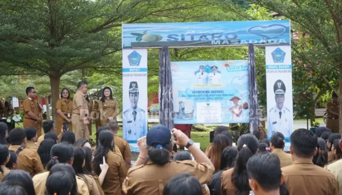Bupati Sitaro Luncurkan Program “Sitaro Cika Hero” untuk Perlindungan Pekerja Rentan