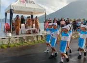 Semarak HUT RI ke-80, Sitaro Gelar Lomba Gerak Jalan Variasi Tingkat SD dan SMP