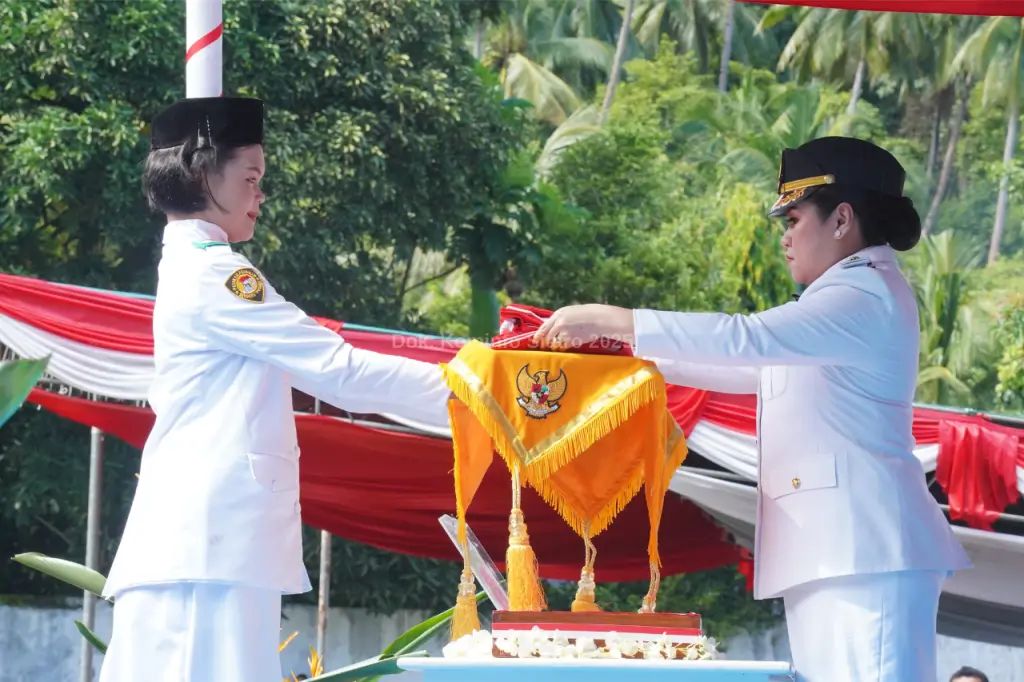Upacara Bendera di Sitaro