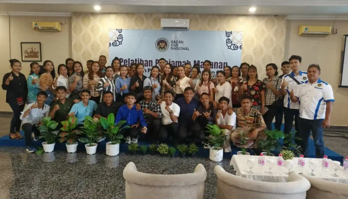 BGN Gelar Pelatihan Penjamah Makanan di Kabupaten Sitaro