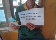 Pemerintah Kampung Lehi Kembali Salurkan BLT Bulan September Kepada 10 KPM