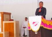 Kabag Organisasi Sekda Bawakan Sambutan Bupati Sitaro di Ibadah Natal GMIST Betlehem Pelsa