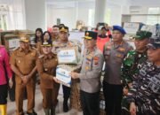 Kapolda Sulut Kunjungi Lokasi Banjir Bandang di Siau, Serahkan Bantuan serta Apresiasi Kekompakan Forkopimda
