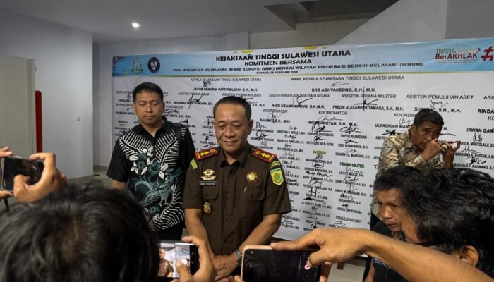 Kejari Sitaro Tahan Tersangka Korupsi Pembangunan RKB SMA Negeri 1 Siau Timur