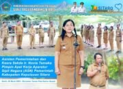 Asisten Pemerintahan dan Kesra Pimpin Apel Kerja ASN Pemkab Sitaro