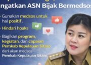 Bupati Sitaro Ingatkan ASN Bijak Bermedsos, Jangan Ikut Sebar Hoaks