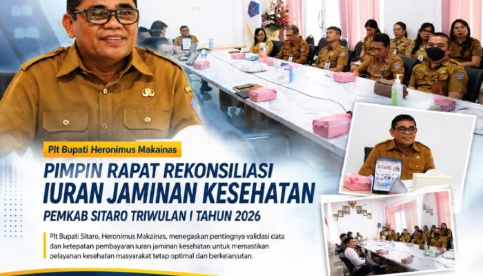 Heronimus Makainas Tekankan Validasi Data Jaminan Kesehatan Masyarakat Sitaro