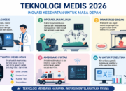 Teknologi Medis 2026, Operasi Jarak Jauh, Organ Buatan, dan AI Dokter Mulai Menjadi Kenyataan