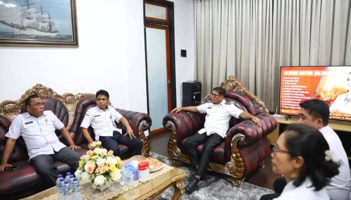 Plt Bupati Sitaro Pimpin Rapat Koordinasi Bersama Dinas Perhubungan, Bahas Penguatan Konektivitas Antar Pulau