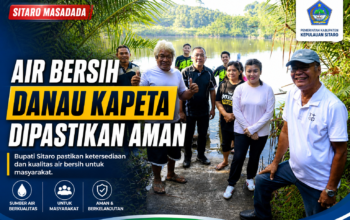 Bupati Pastikan Ketersediaan dan Kualitas Air Bersih dari Danau Kapeta untuk Masyarakat