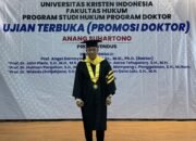 Kajari Sitaro Anang Suhartono Jalani Sidang Promosi Doktor, Bukti Semangat Belajar di Tengah Tugas Penegakan Hukum